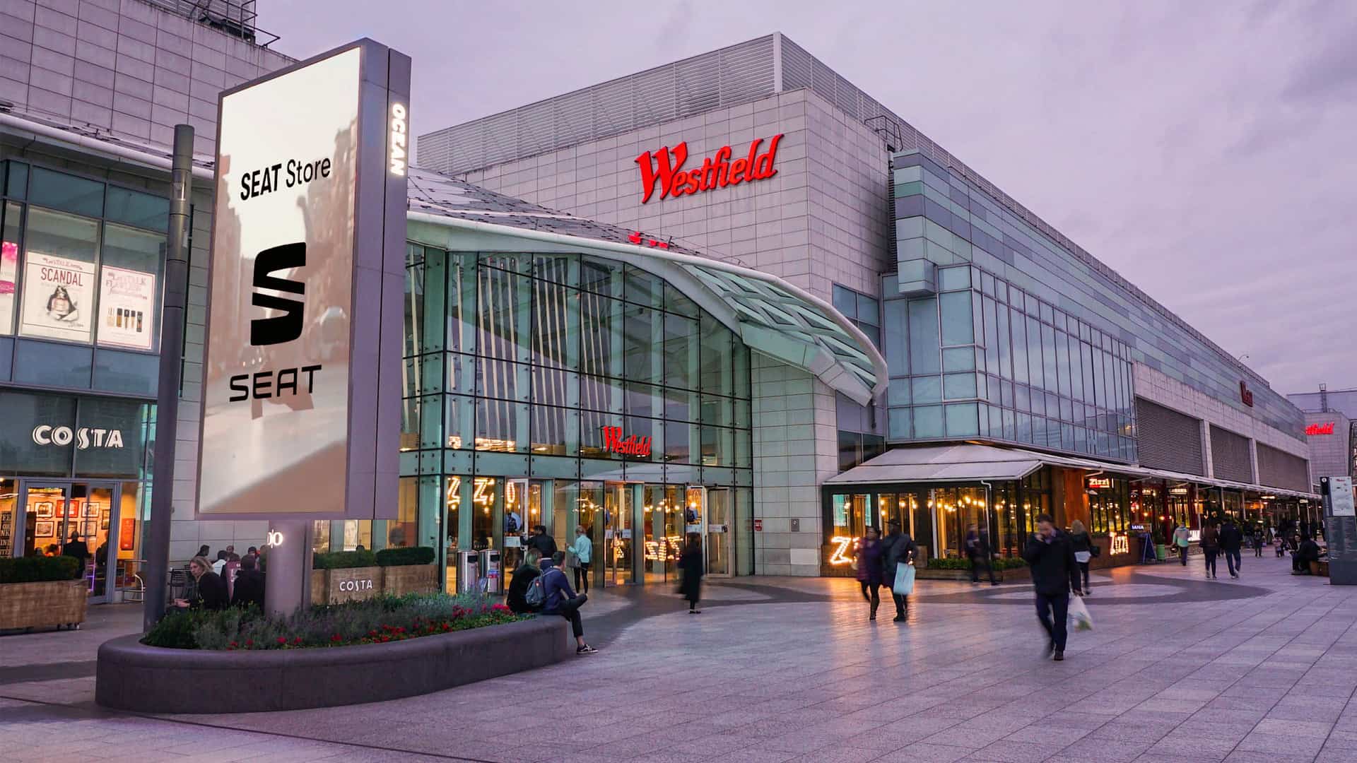 Westfield Stratford city shopping centre
