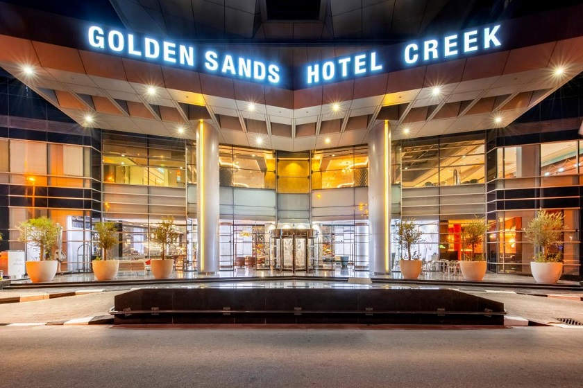 Golden Sands Hotel Creek Dubai - facade