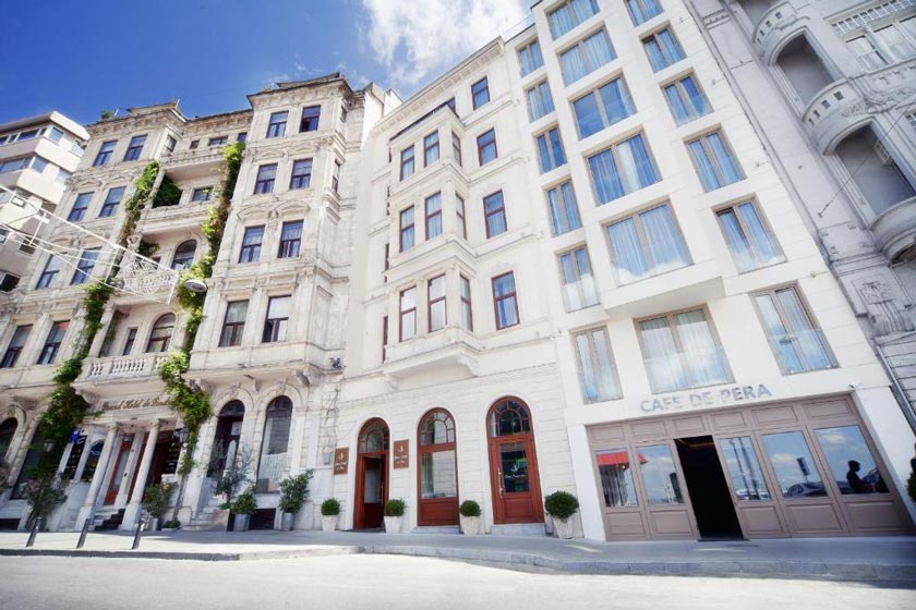 Grand Hotel de Pera Istanbul - facade