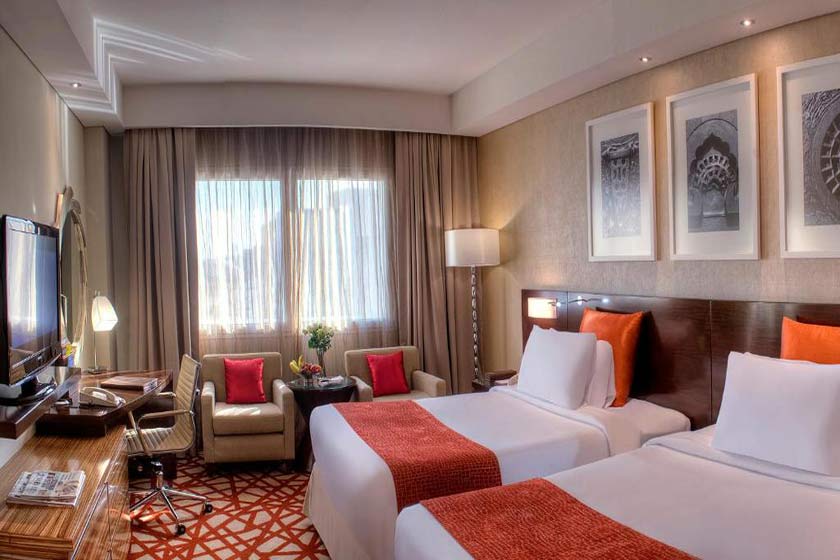 Crowne Plaza Dubai Deira - Deluxe Room with Two Double Beds Non Smoking 