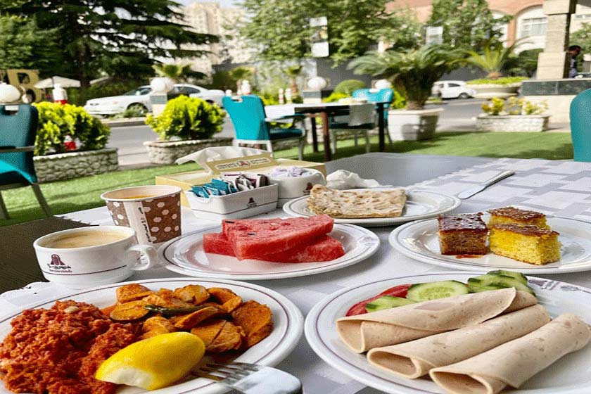 هتل اوین تهران - صبحانه