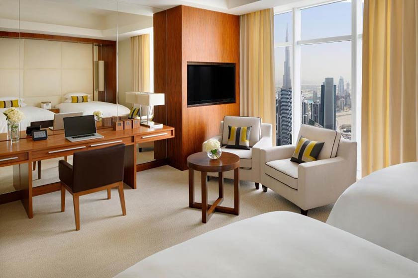 JW Marriott Marquis Hotel Dubai - Executive Twin Room with Lounge Access