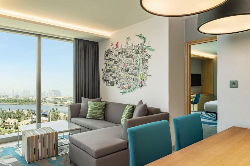 Aloft Dubai Creek Hotel - Savvy Suite 1 Bedroom Junior Suite