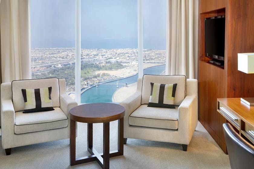 JW Marriott Marquis Hotel Dubai - Deluxe King Room with Sea View