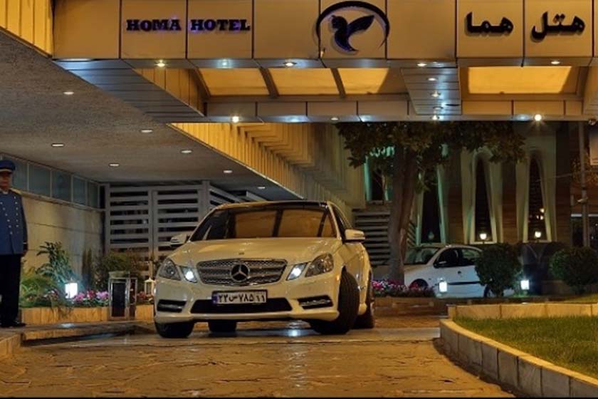 هتل هما تهران - پارکینگ