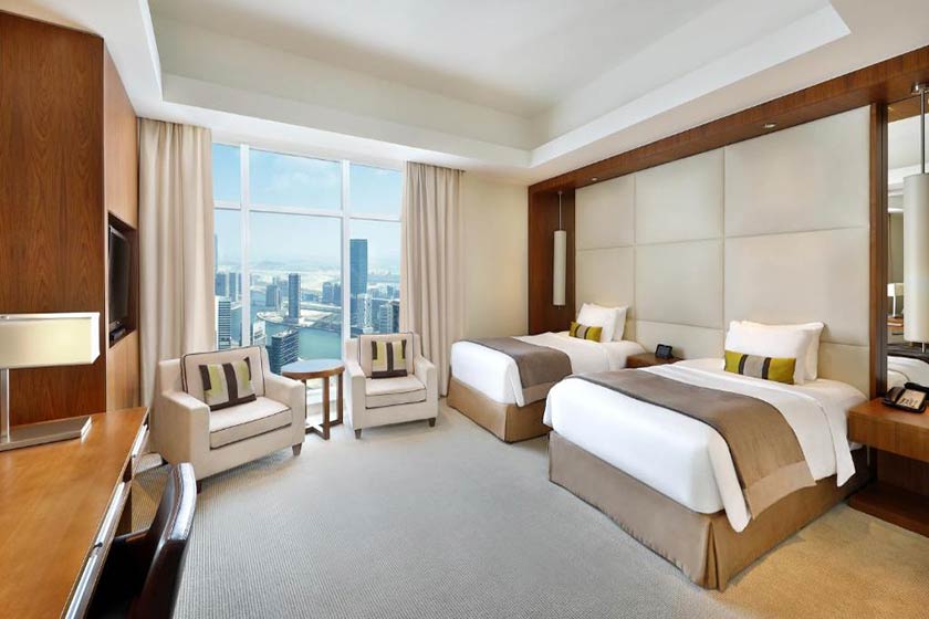 JW Marriott Marquis Hotel Dubai - Executive Twin Room with Lounge Access
