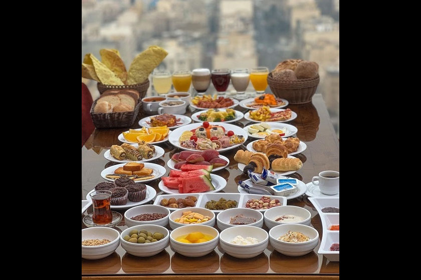 هتل پرشین پلازا تهران - صبحانه