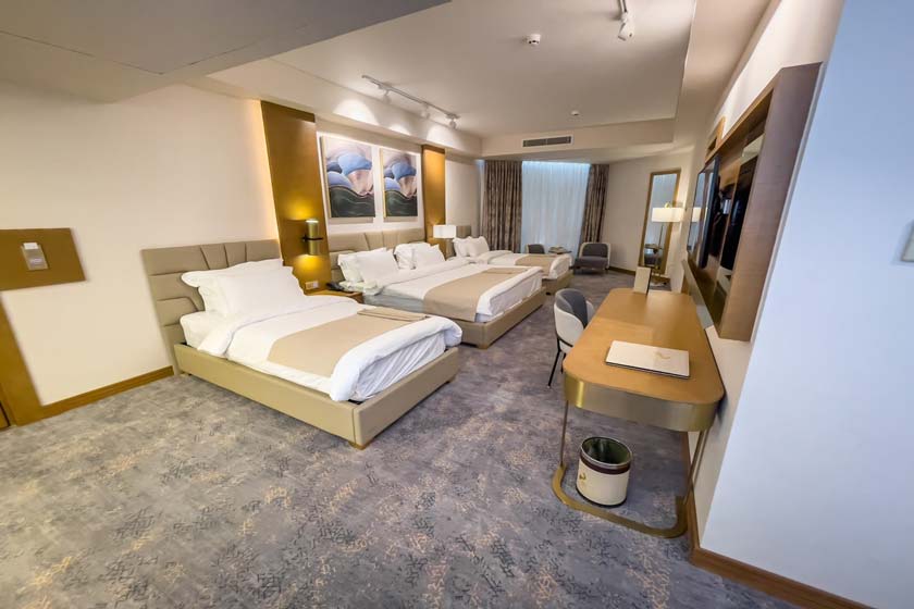 هتل پالاس کیش - اتاق چهار تخته جزیره