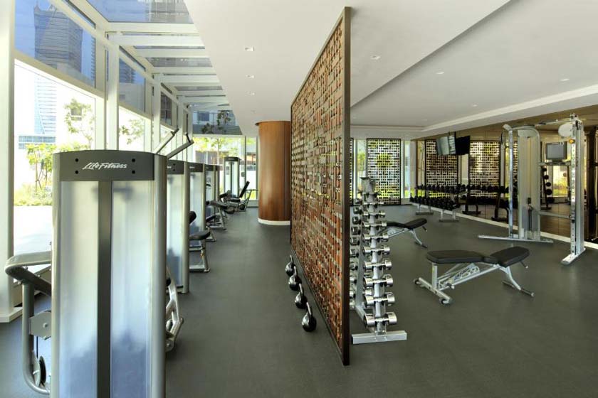 Taj Dubai hotel - fitness center