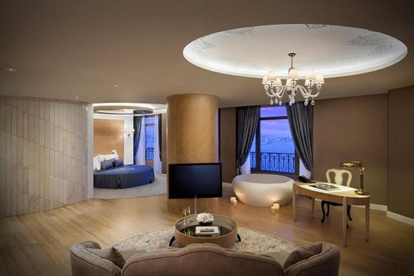 CVK Park Bosphorus Hotel Istanbul - Corner Suite with Bosphorus View Lounge Access