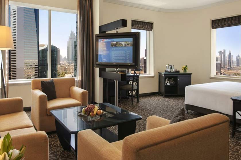 towers rotana hotel dubai - family premium king bed 