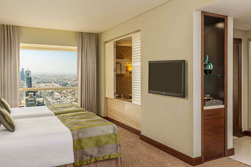 The Tower Plaza Hotel Dubai - Premium Room Twin Bed