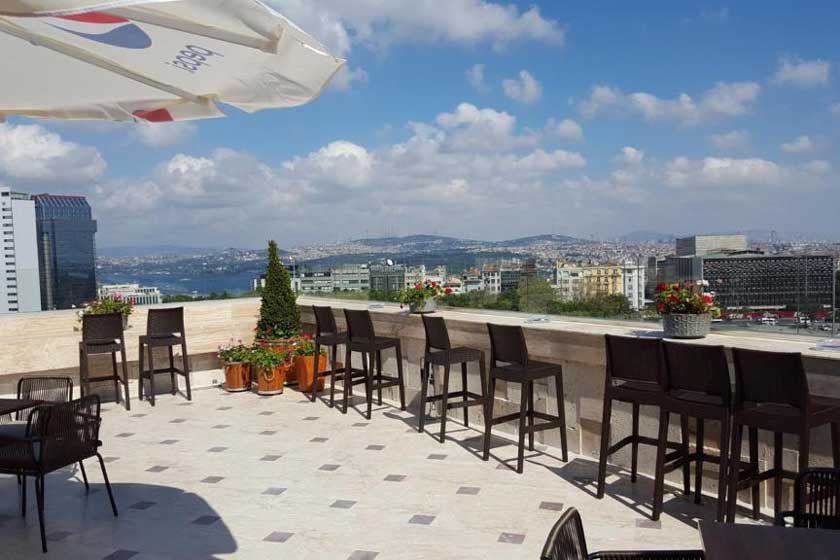 taksim gonen hotel - istanbul - cafe