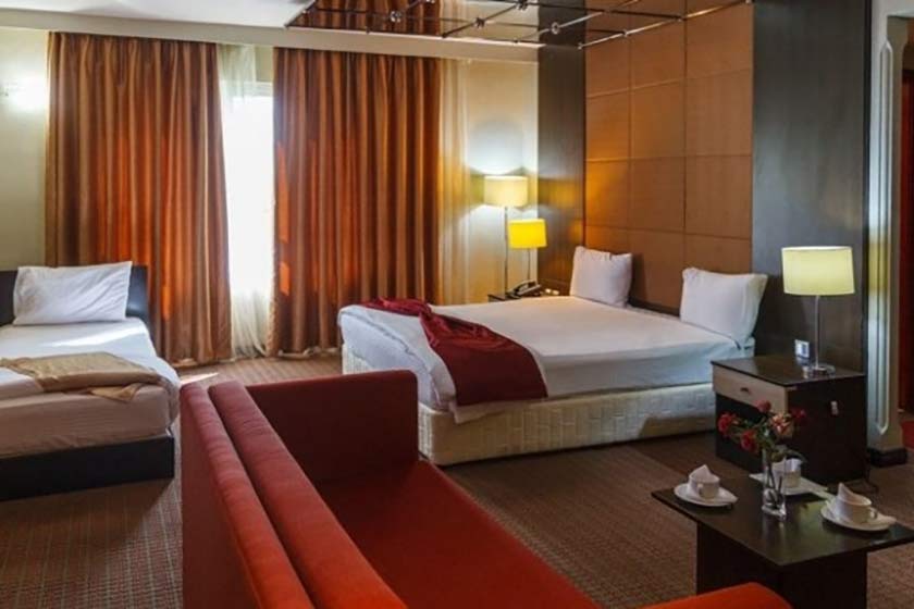 هتل ایران کیش - اتاق سه تخته