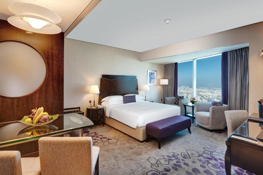 Rose Rayhaan By Rotana Dubai -  Spacious Room with Lounge Access King Bed