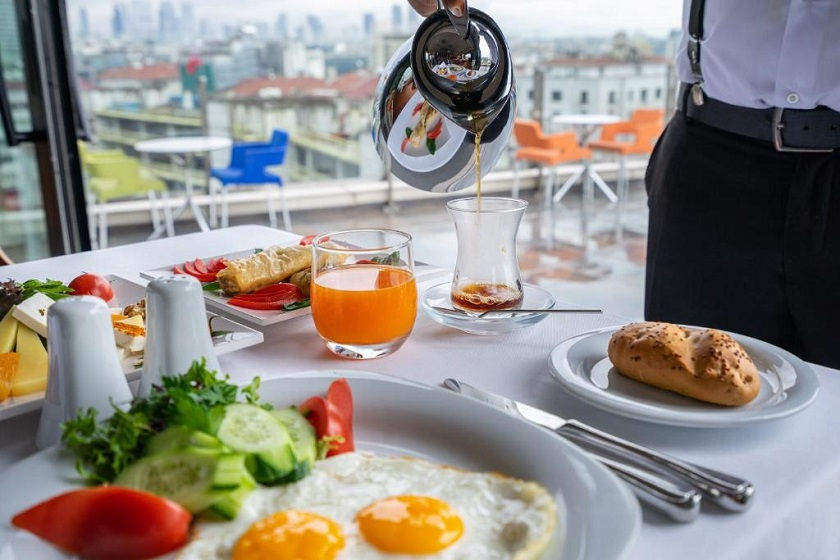 point taksim istanbul - breakfast
