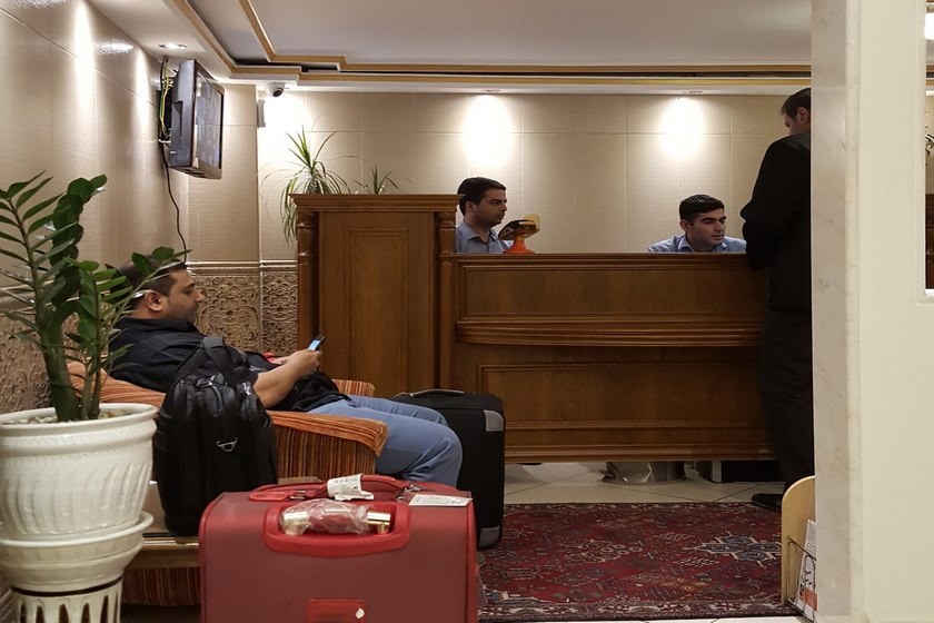 هتل گلستان تهران - پذیرش