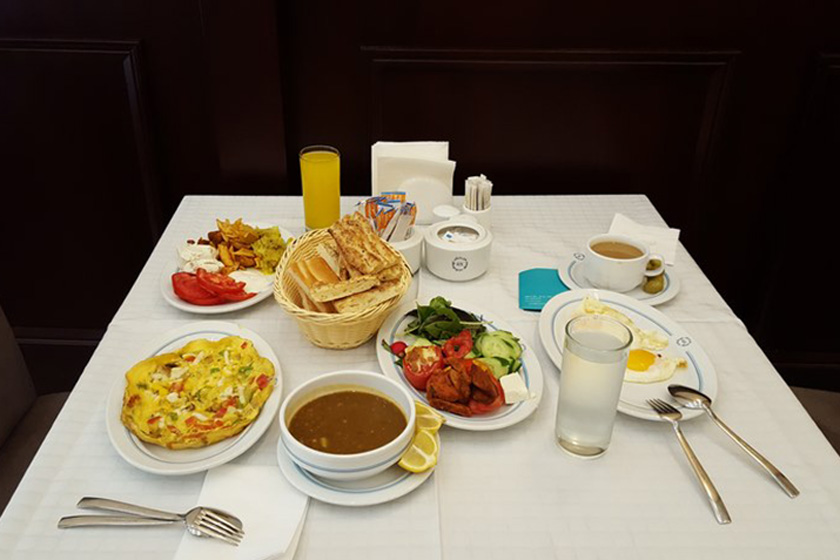 هتل شایگان کیش - صبحانه
