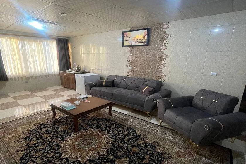 هتل آپارتمان آسام کرمان - سوئیت یک خوابه دو نفره