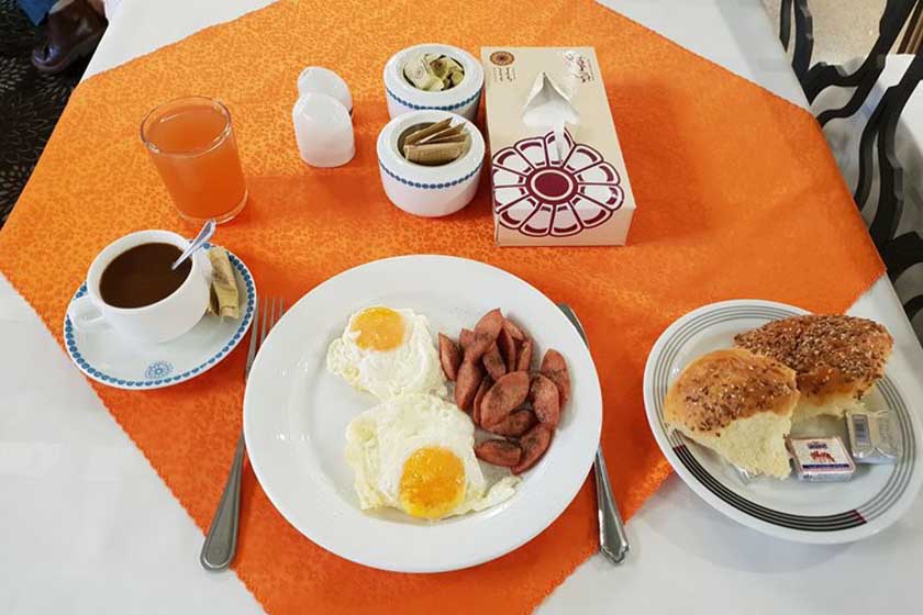 هتل پارس کرمان - صبحانه