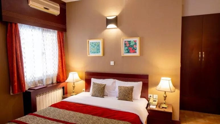 هتل رودکی شیراز - اتاق دو تخته دبل