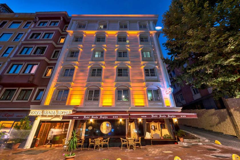 Santa Sophia Hotel Istanbul - facade
