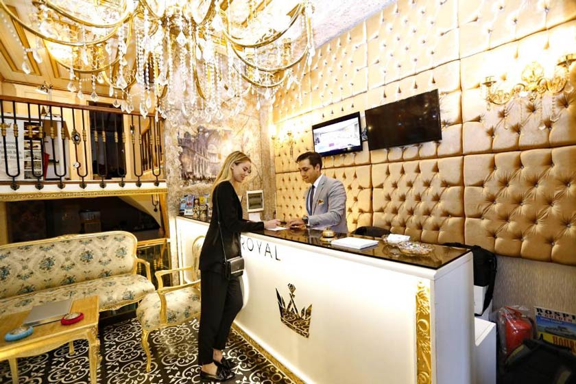 Diamond Royal Hotel istanbul - reception