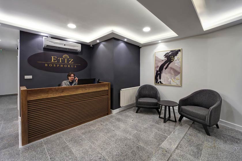 Etiz Hotels Bosphorus istanbul - reception