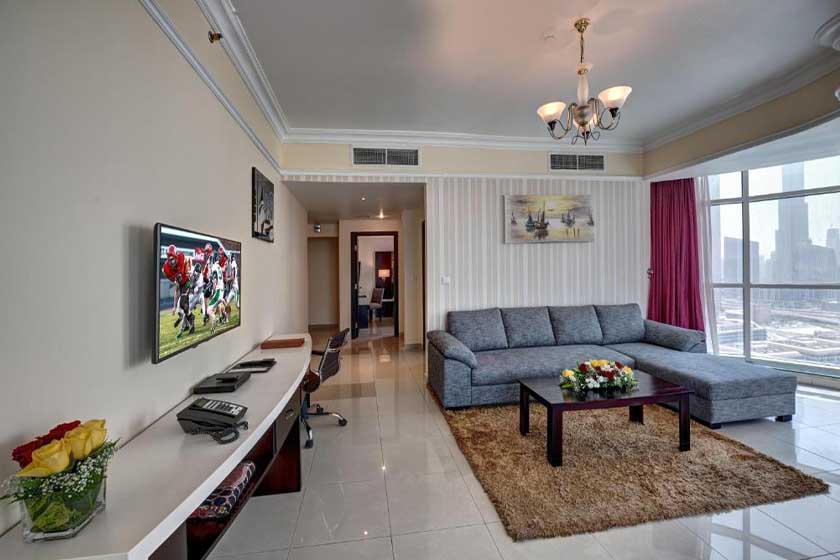 Emirates Grand Hotel Apartments Dubai - Premium One Bedroom Apartment King