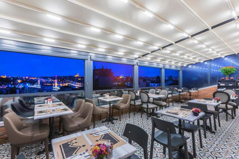 Meroddi La Porta Hotel istanbul - restaurant