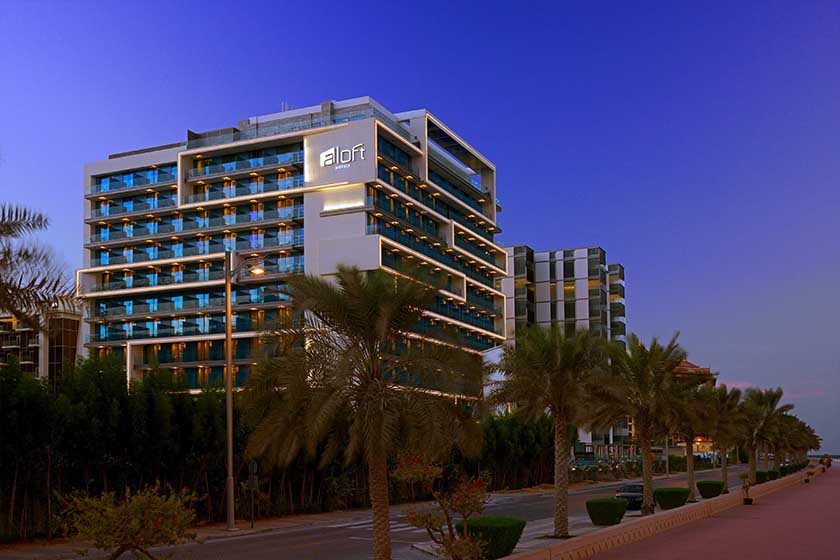 Aloft Palm Jumeirah Hotel Dubai - Facade