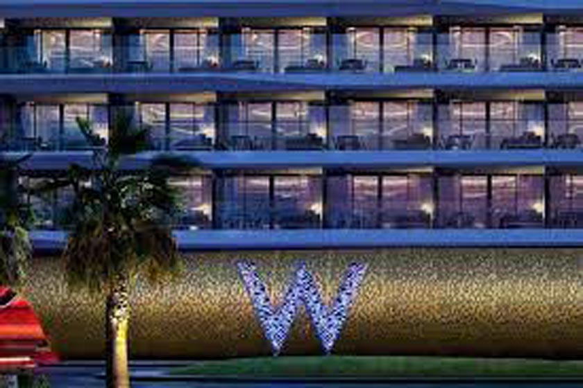 W Dubai - The Palm Dubai - Facade