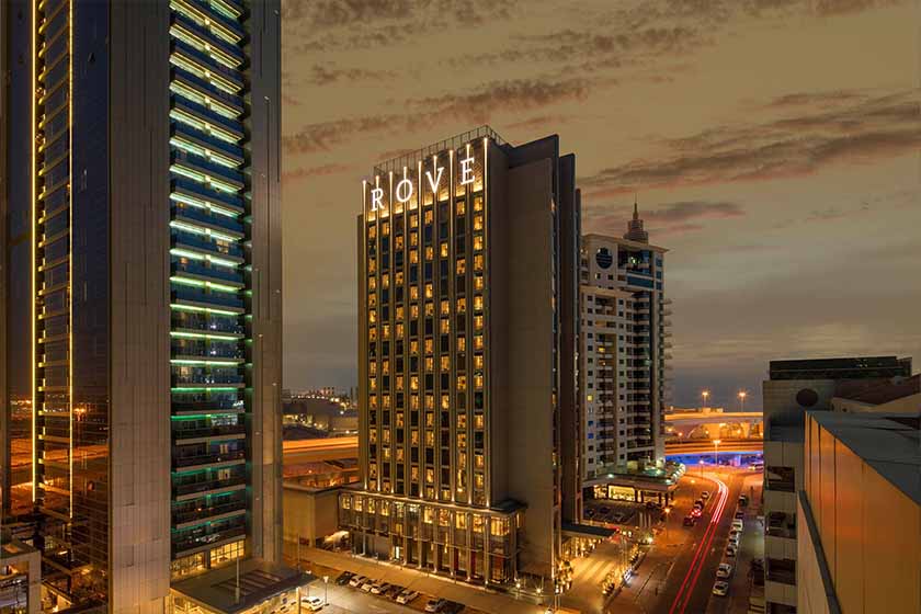 Rove Dubai Marina Hotel - Facade
