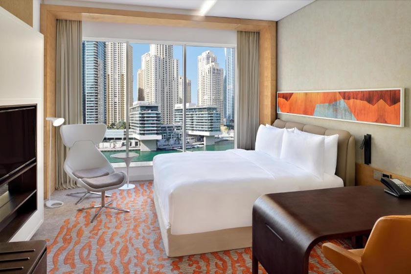 Crowne Plaza Dubai Marina, an IHG Hotel Dubai - Standard King Room with Marina View