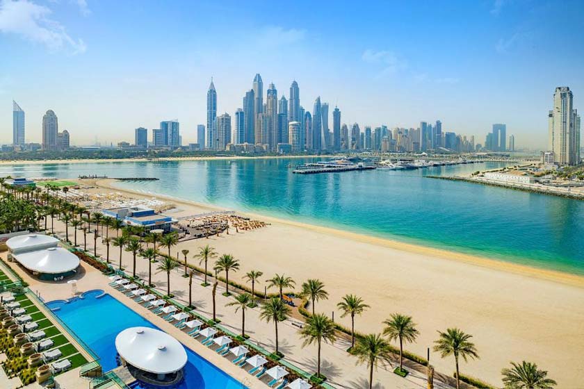 Hilton Dubai Palm Jumeirah dubai - facade