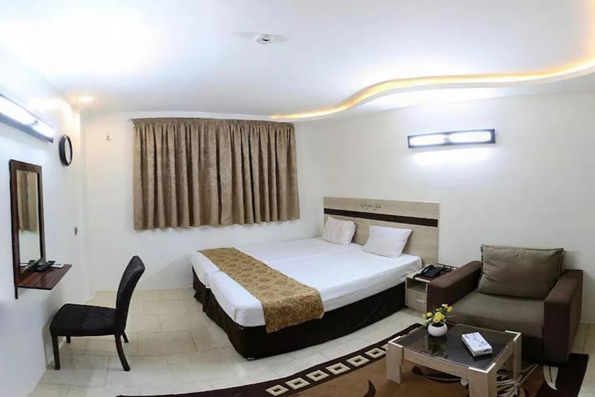 هتل جوادیه مشهد - اتاق دو تخته تویین