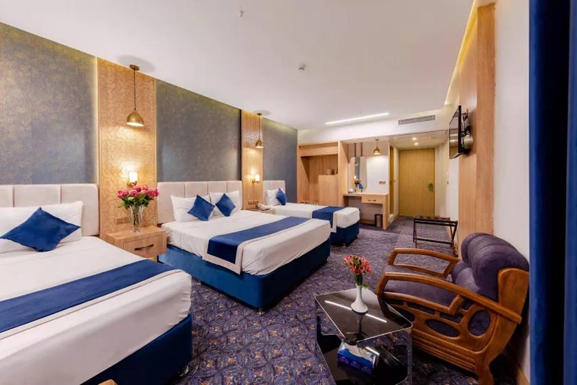 هتل ستاره اصفهان - اتاق چهار تخته
