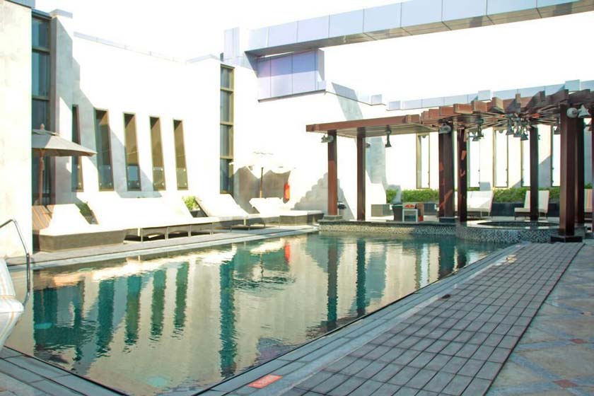 The Leela Hotel dubai - pool