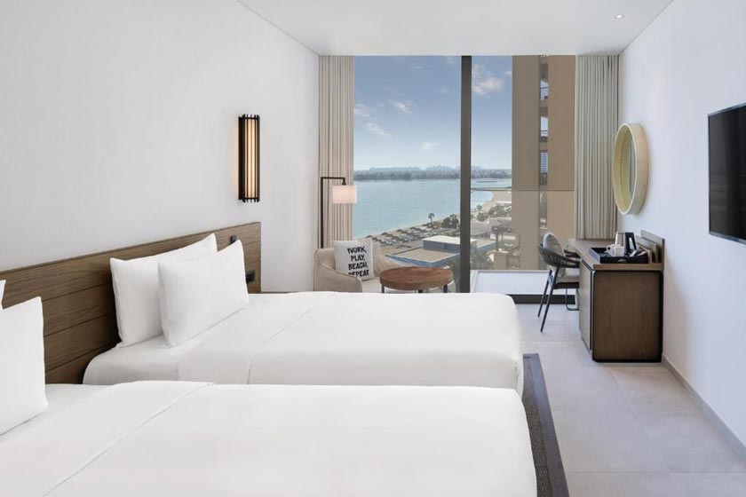 Radisson Beach Resort Palm Jumeirah Dubai - Superior Room with Partial Sea View