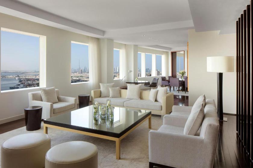 InterContinental Dubai Festival City, an IHG Hotel - one Bedroom Royal Suite Burj Khalifa View