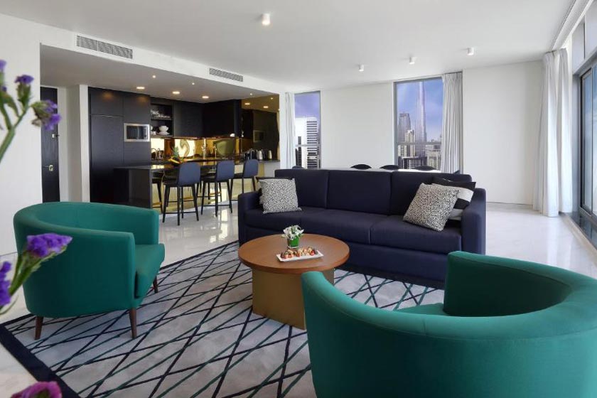 Executive Three Bedroom Apartment - Burj Khalifa View with Terrace