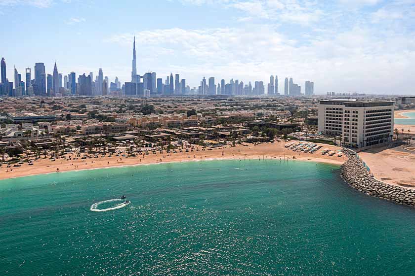 Rove La Mer Beach Hotel Dubai - Facade