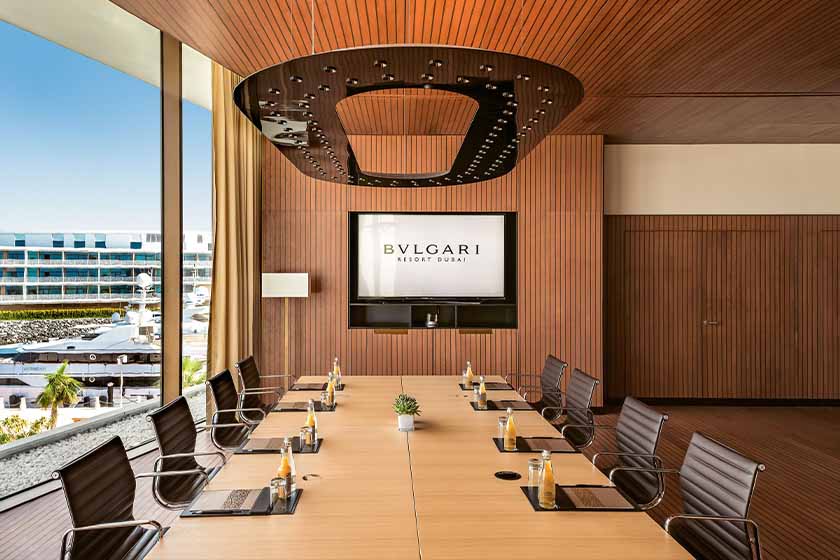 Bulgari Resort Hotel Dubai - Meeting Facility