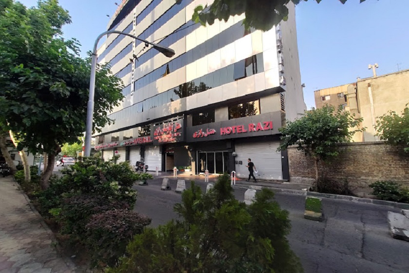 هتل آپارتمان رازی تهران - نما