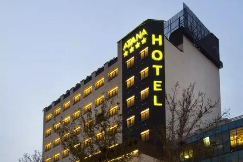 هتل آتانا تهران - نما