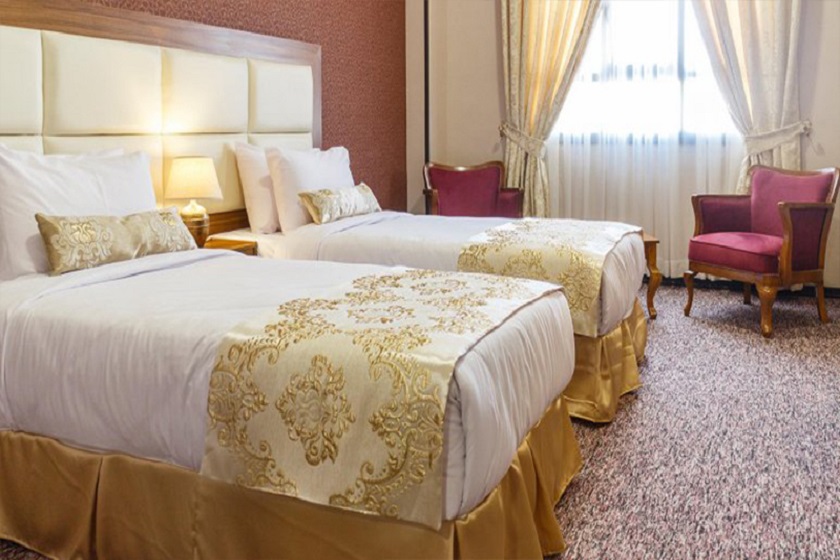 هتل بین الحرمین شیراز - اتاق دو تخته تویین