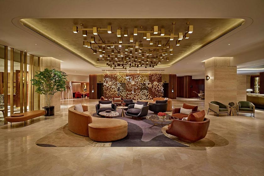 London Hilton on Park Lane London - lobby