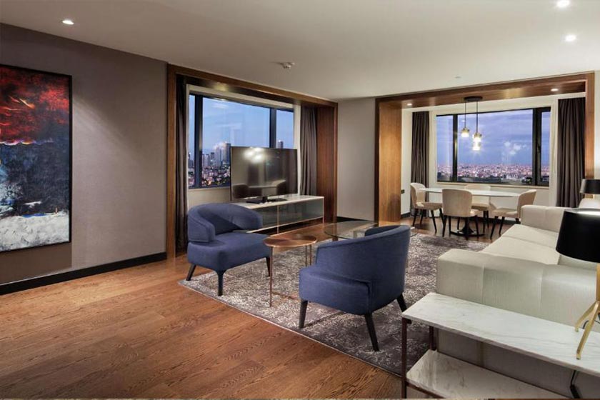 Hilton Istanbul Maslak Istanbul -  Photo of One-Bedroom Deluxe King Suite #1Photo of One-Bedroom Deluxe King Suite #2Photo of One-Bedroom Deluxe King Suite #3 One-Bedroom Deluxe King Suite