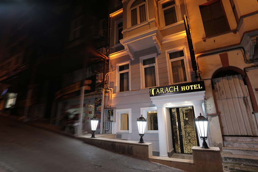 Arach Hotel Harbiye istanbul - facade