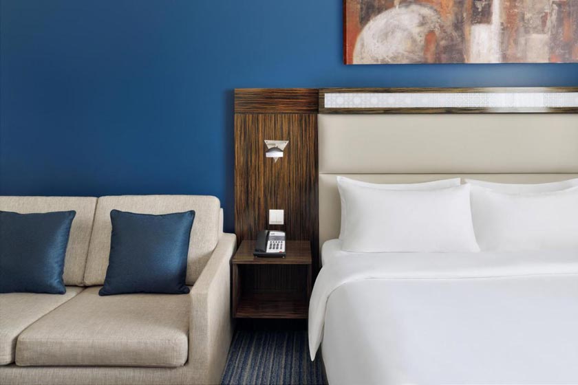 Holiday Inn Express Dubai Safa Park, an IHG Hotel - Standard King Room with Sofa Bed and View